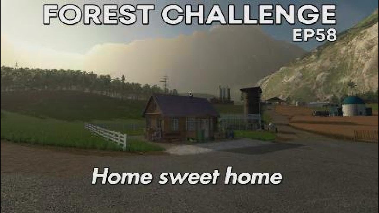 Forest challenge ep58 - Home sweet home