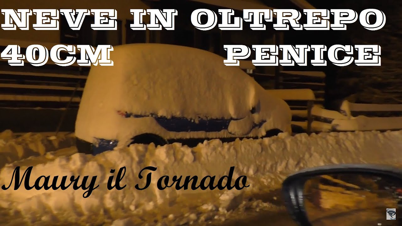 Neve 21 Novembre 2015 in Oltrepo: la strada da Menconico al Passo del Penice!