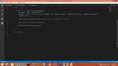 Insertar, eliminar, actualizar, consultar/listar datos de MySQL con PHP (POO) - Parte 2