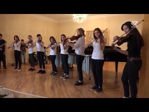 ქუთაისის ცენტრალური  მუსიკალურის აღსაზრდელებმა ხონში კონცერტი გამართეს /MTAVARI/