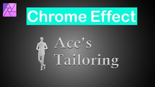 Famous How to Create a Chrome Effect in Affinity Photo Net Worth