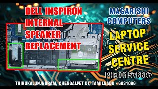 Dell Inspiron Internal Speaker And Ssd Replace