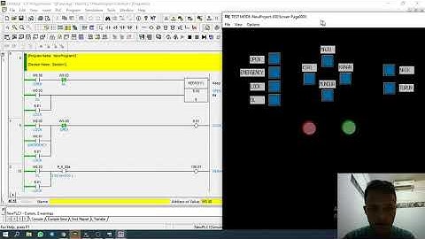 Simulasi PLC Omron Safety Crane Menggunakan CX Designer