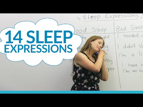 ვიდეო: როგორ გამოვიყენოთ ძილის დრო წინადადებაში?