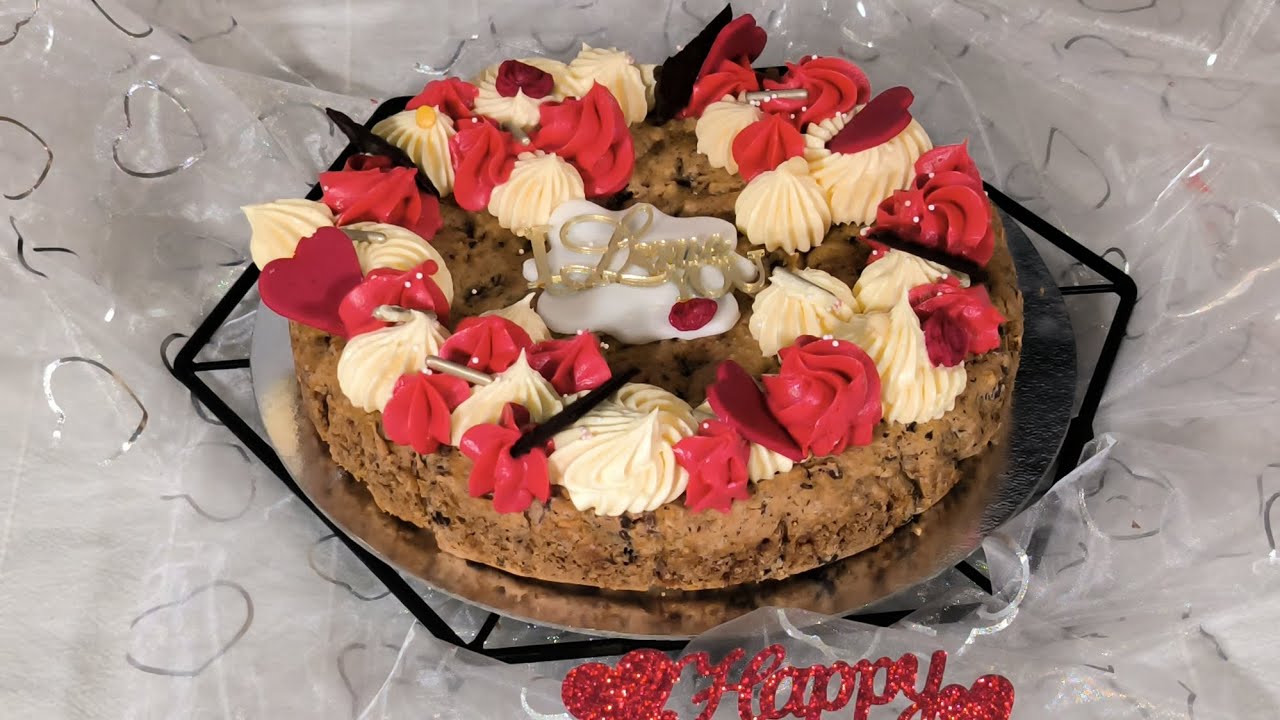 MASSIVE COOKIE CAKE!!!