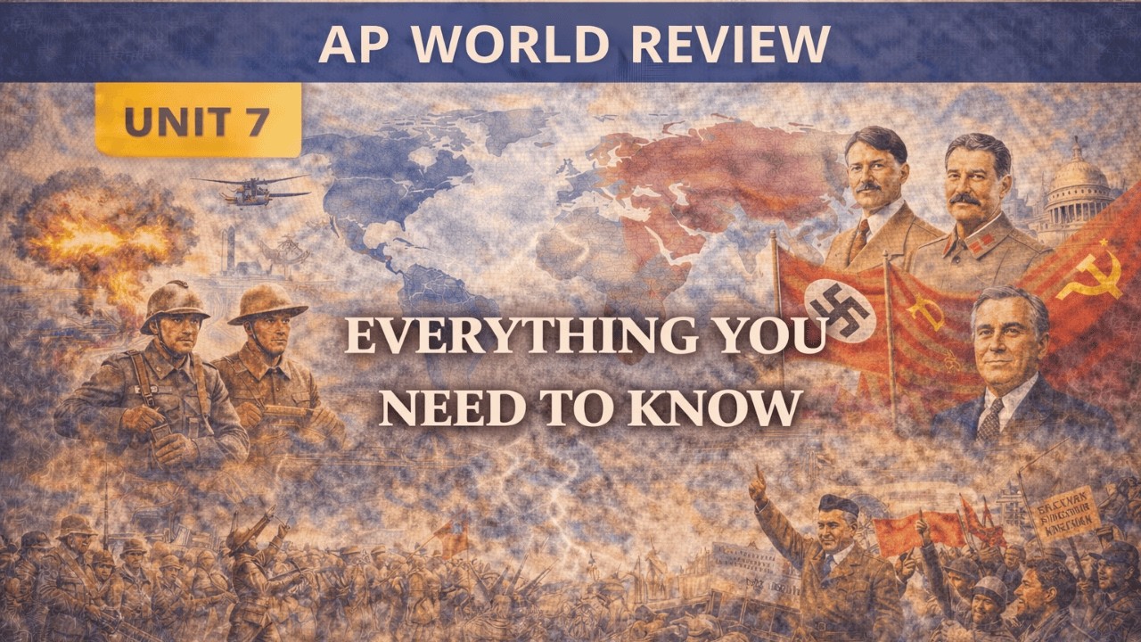 AP World Review Unit 7 EVERYTHING You NEED to Know