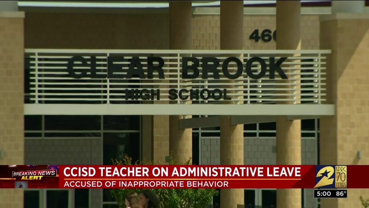 CCISD teacher on administrative leave after being accused of ...