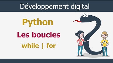 Python Darija V5  : Les boucles while et for