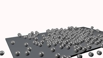 3d animation: cube from spheres