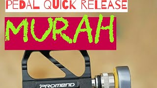 Pedal Quick Release Murah, Untuk sepeda lipat Element Ecosmo