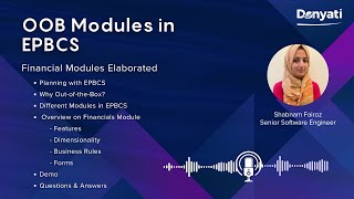 EPBCS – Financials Module