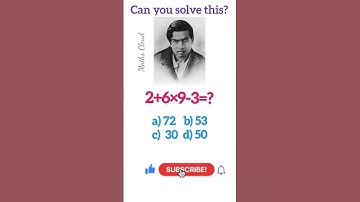 Can you solve this?#mathshorts #puzzle #ytshorts #maths #shorts #youtubeshorts #trending #shortvideo
