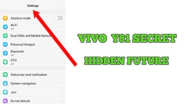 Vivo Y81 Hidden Future Tips And Triks in Hindi