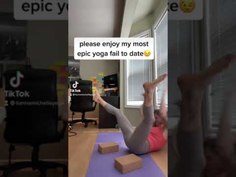 My Most Epic Yoga FAIL- Tianna Michelle Yoga #shorts