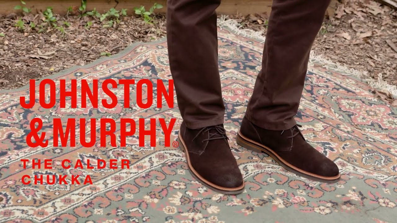 Johnston & Murphy Calder Chukka US 11/EU 44 Gray Suede Boots Men main image 2