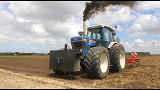 Ripping Soil | 250HP 1986 FORD TW15 w/ Open Pipe | Pure Sound | Post Harvest Cultivation
