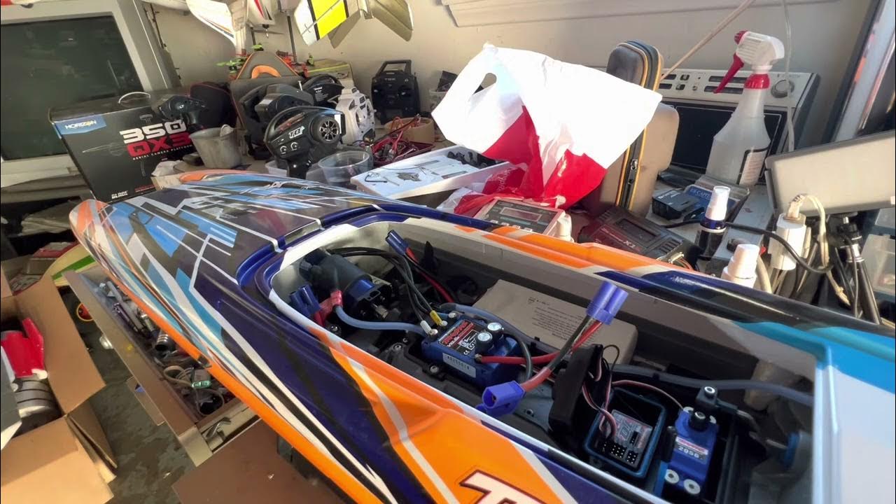 Traxxas M41 boat won’t start, how to fix it? YouTube