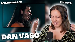 DAN VASC - Amazing Grace | Vocal Coach Reaction (\& Analysis) | Jennifer Glatzhofer