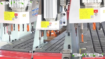 CNC Nesting Machine, Wooden furniture cnc cutting machines, boring heads cnc machines