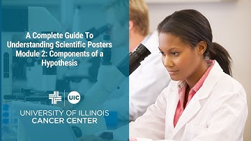 #2 Components of a Hypothesis - A Complete Guide to Understanding Scientific Posters