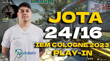 CSGO POV Imperial JOTA (24/16) vs NIP (OVERPASS) @ IEM Cologne 2023 Play-in