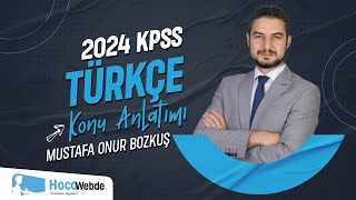 14 Kpss 2024 Türkçe Mustafa Onur Bozkuş Eylemler - 1