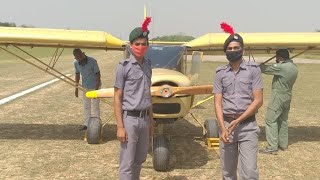 Chs Boys Air Ncc Cadets Flying Session At Ncc Bhu Central Hindu School Chs-Bhu