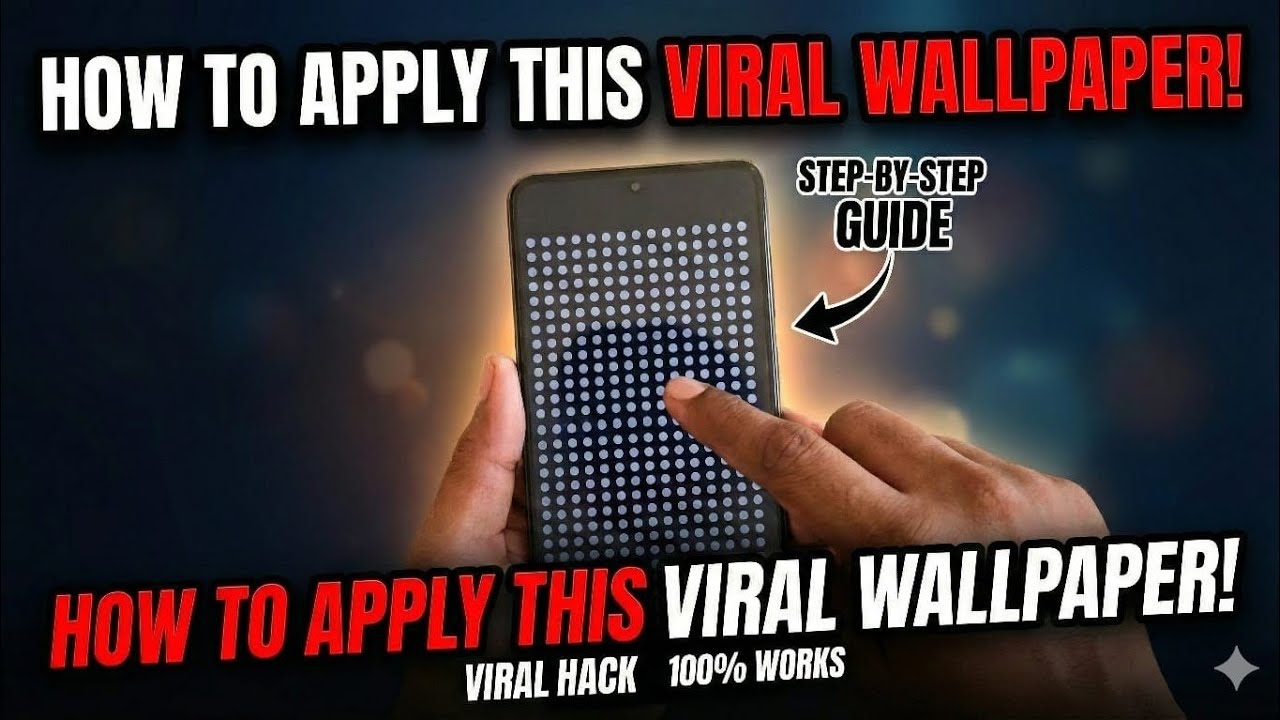 How to set Life Calendar Wallpaper in Android | Life Calendar Setting