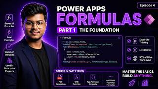 Power Apps Formulas Beginners MUST Learn ⚡ 12 Formulas That Do 90% of Work! | Part 1