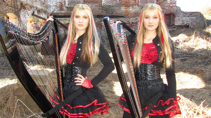 IRON MAIDEN - Fear of the Dark - Harp Twins (Camil...