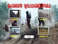 Quadrilogia Rambo 4 em 1  (MENU-DVD) #menudvd6em1 #menudvd4em1rambo
