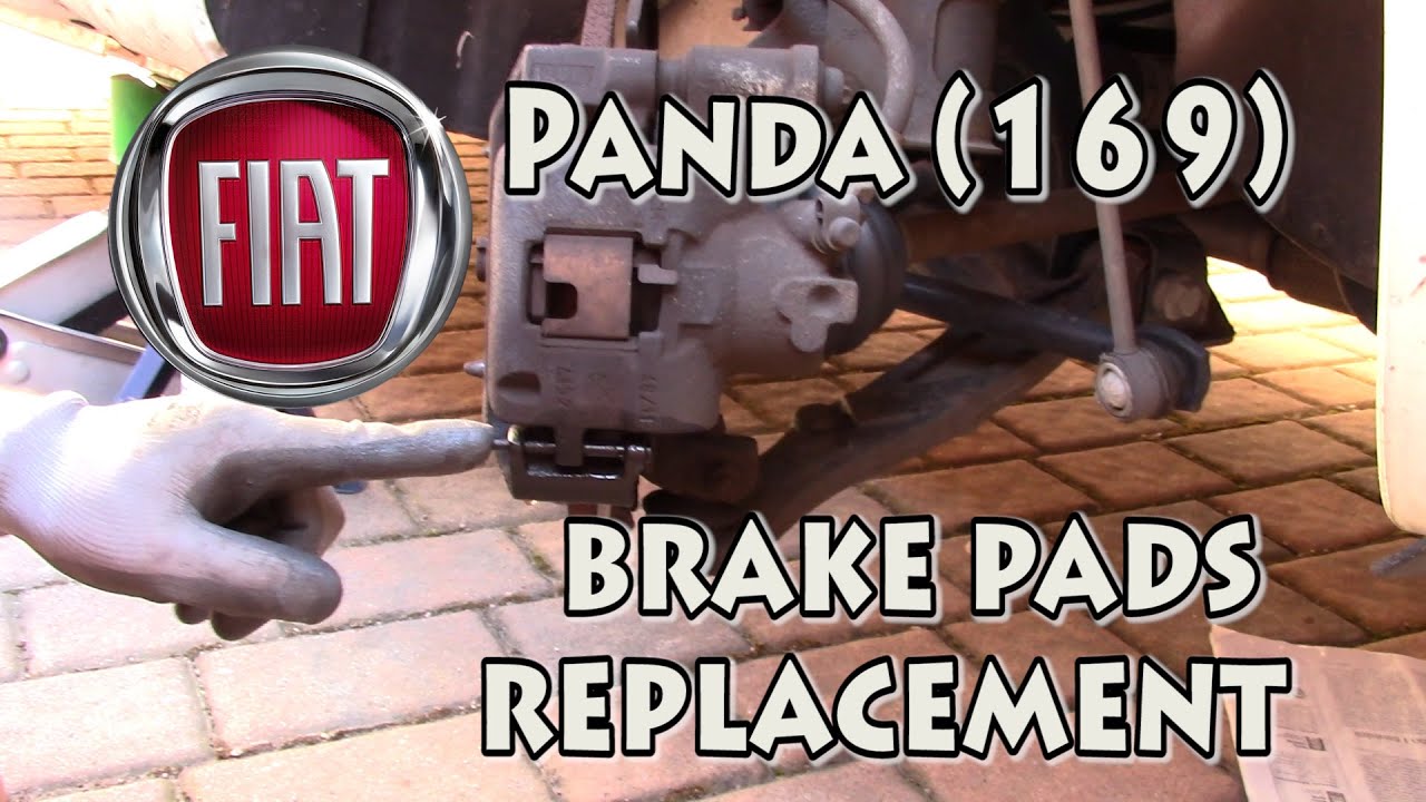 Fiat Panda 1.2 (2003÷2012) brake pads replacement YouTube