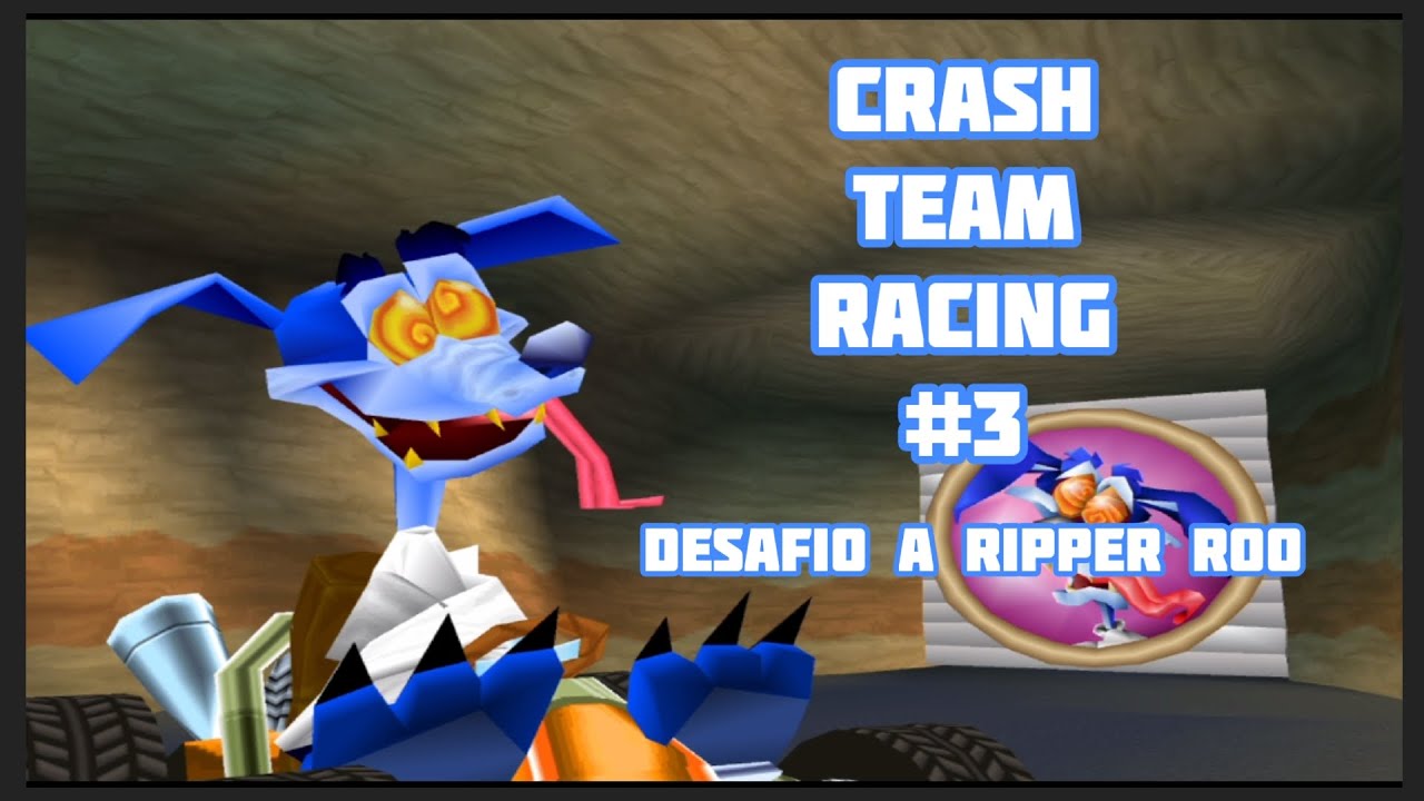 Crash Team Racing - Aventura: Desafio a Ripper Roo #crashteamracing # ...