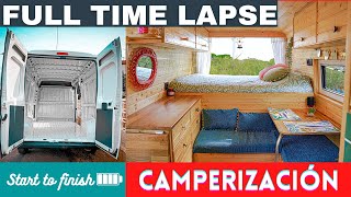 🚐CAMPERIZACION COMPLETA🤩 En que orden camperizar furgoneta paso a paso 👍 de inicio a fin 🏠 VAN TOUR