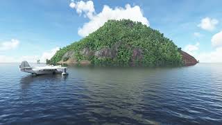 Chilling at Yokoate-jima | Microsoft Flight Simulator