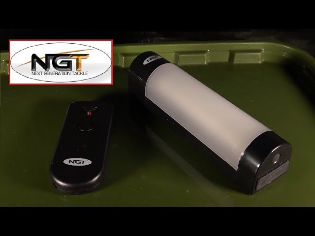 NGT Fishing Small Bivvy Light and Powerbank With Magnetic Plate Red Night Light 