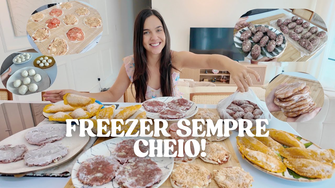 Fiz 6 lanches saudáveis para congelar e facilitar a minha rotina | Receitas Fáceis e Práticas