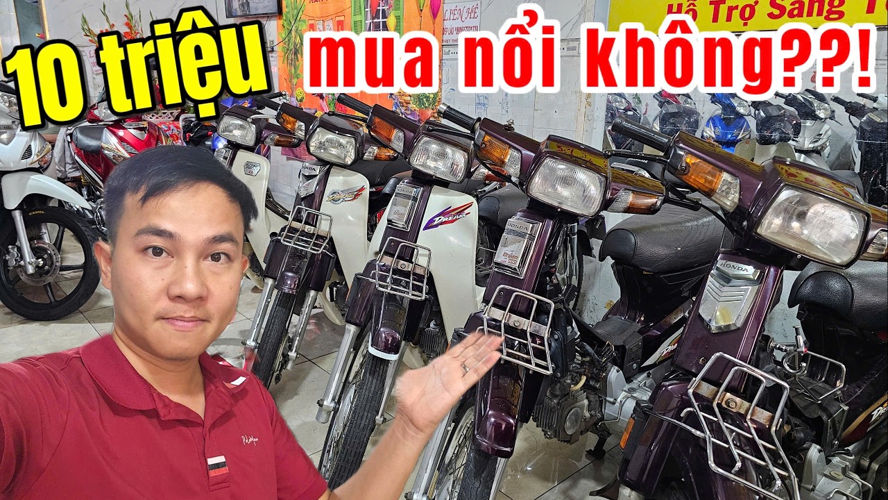 Từ 5,5 triệu mua xe Nhật nào...Wave S Dream Thái Future Neo có ship xa hỗ trợ góp 0đ