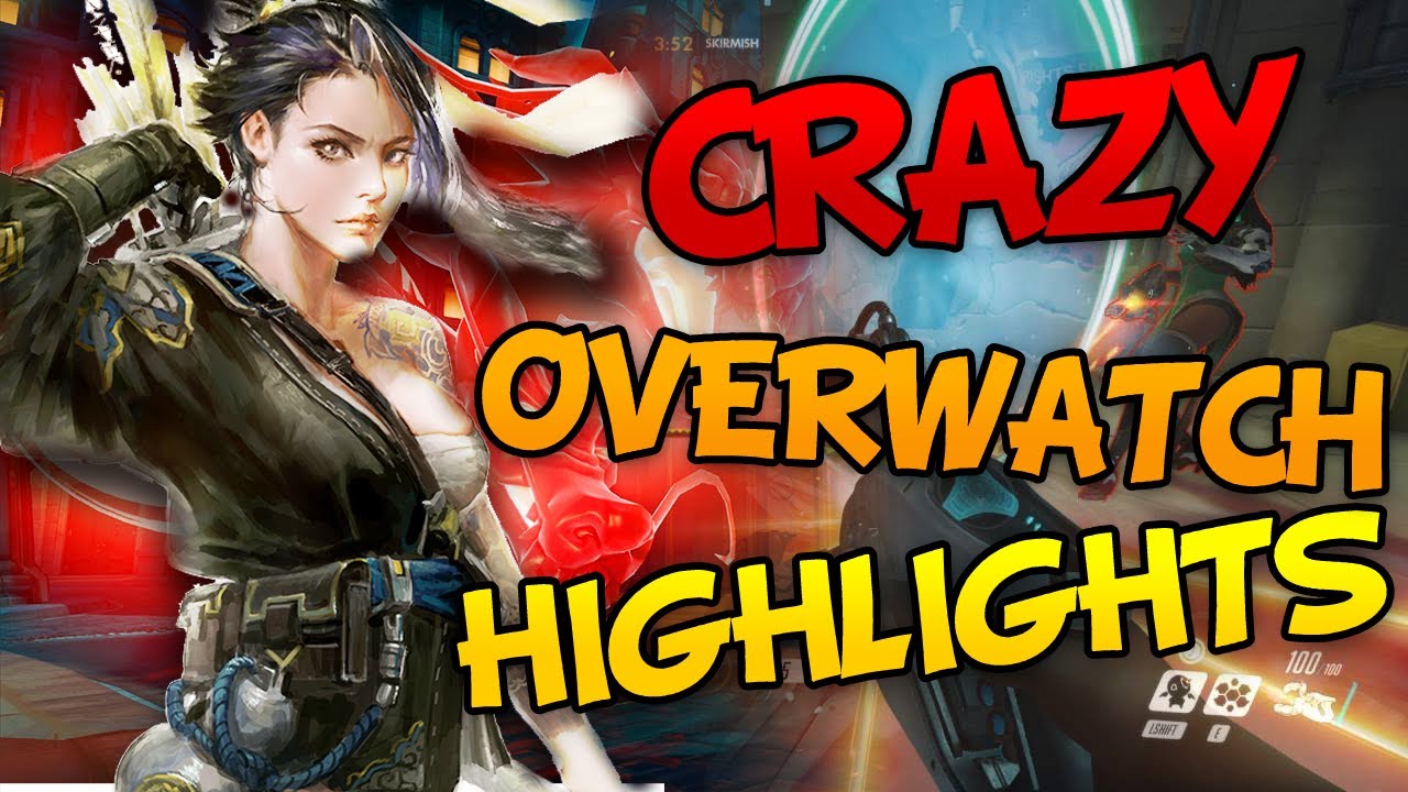 Overwatch Highlights Ep. 1 - Funny Moments, Crazy Plays