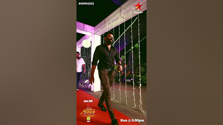 Ultimate in style, Sudheer! #SMPA2022 #shorts