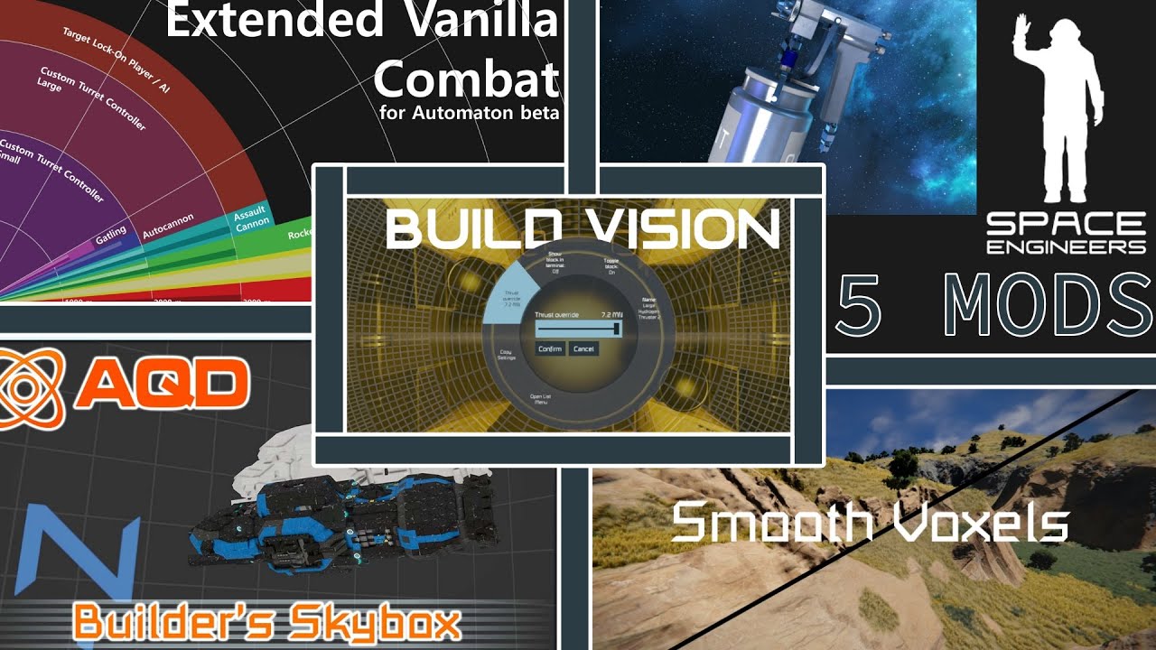 5 MODS die JEDER Space Engineers Spieler braucht! | 2 - YouTube