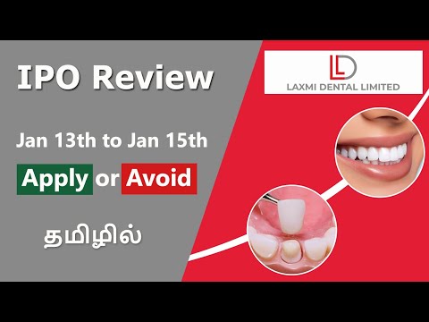 Laxmi Dental Limited IPO Details in Tamil | IPO Review | Share Cafe