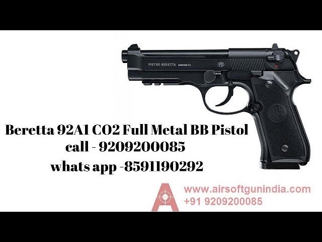 Beretta 92A1 CO2 Full metal BB Pistol in india