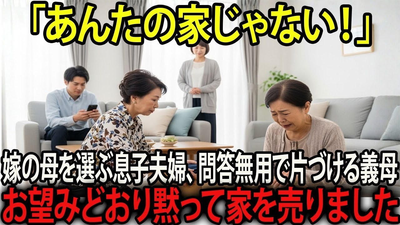 居場所を奪う義理母は知らなかった、彼女が静かにすべてを終わらせた決断をしたことを