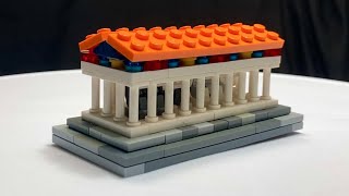 Making The Parthenon out of Legos! (Part 2)