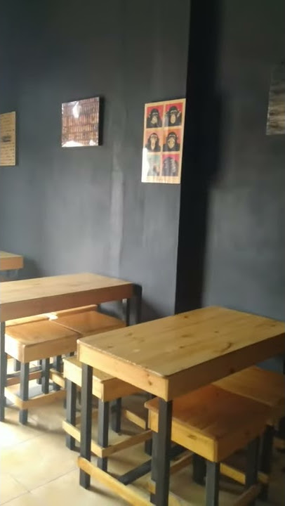 Disain interior warkop minimalis