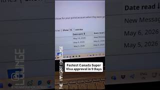 Canada Super Visa in 9 days - is this real? #visa #canada