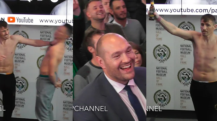 Peter McDonagh strikes Shayne Singleton at weigh-i...