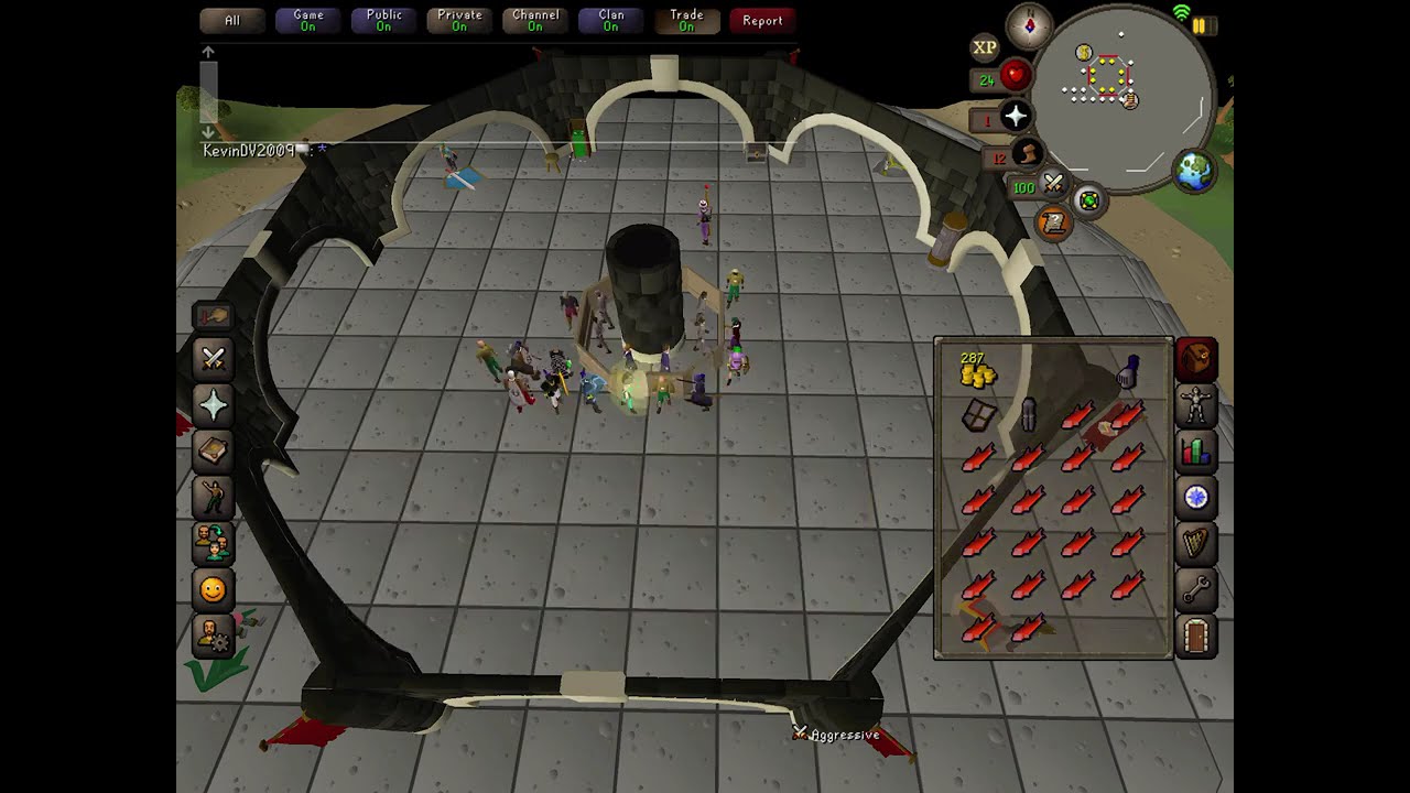 de eerste video over  old school runescape deel 2