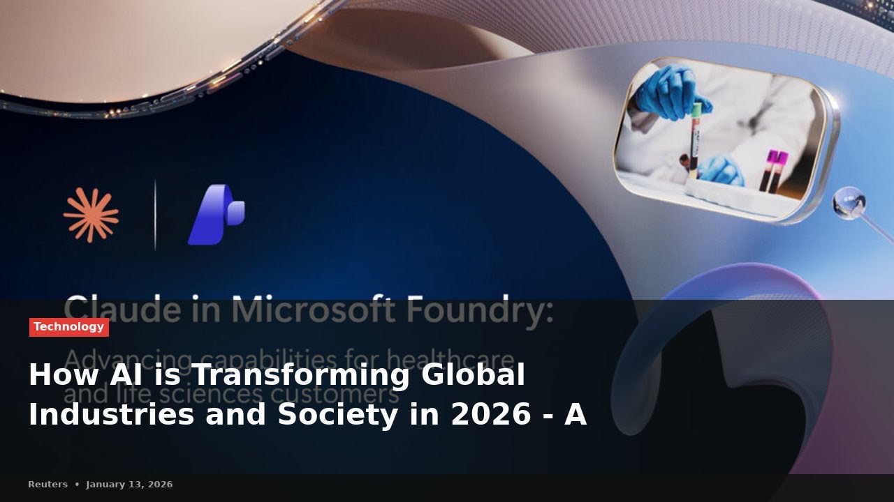 How AI is Revolutionizing Global Industries in 2026 | Technology Insights